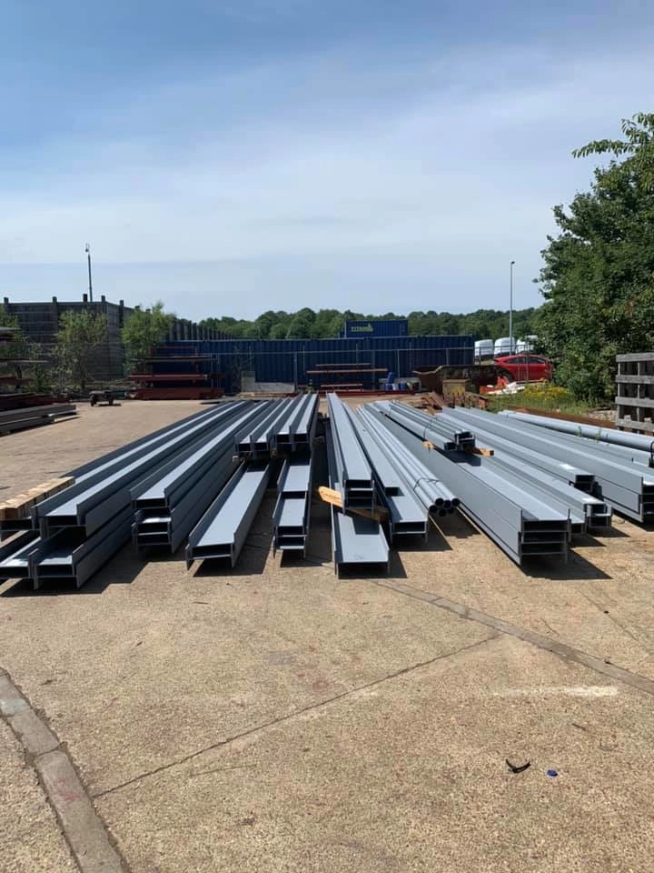 A full build laid out ready for delivery, we are able to complete a full fabrication ready for installation.