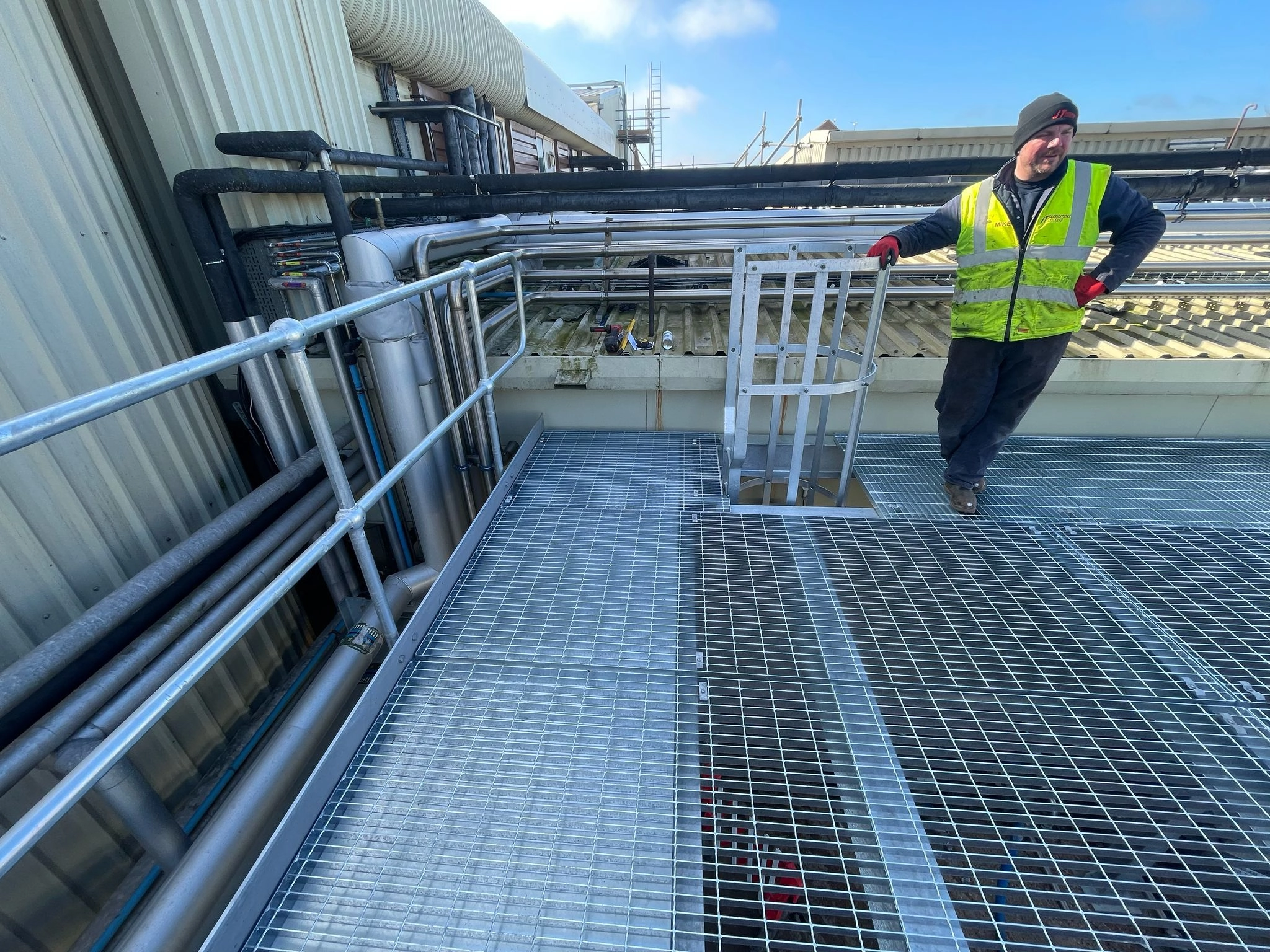 Bespoke CAD designed inspection and service platforms