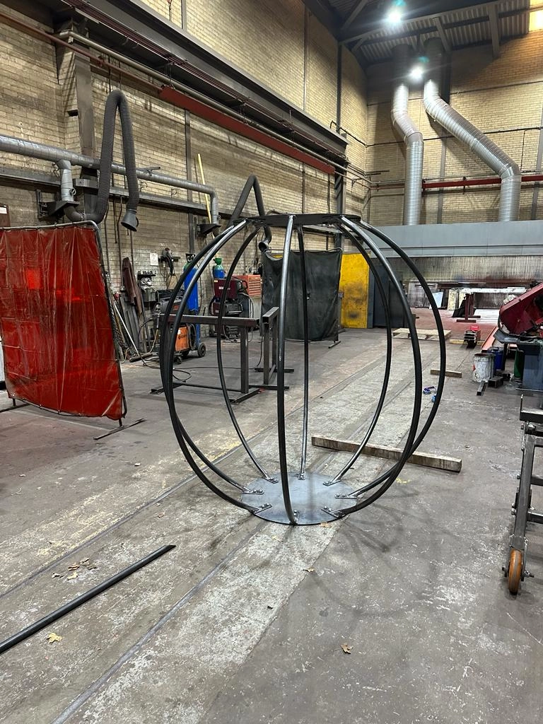 The_Globe, finished and ready for installation.