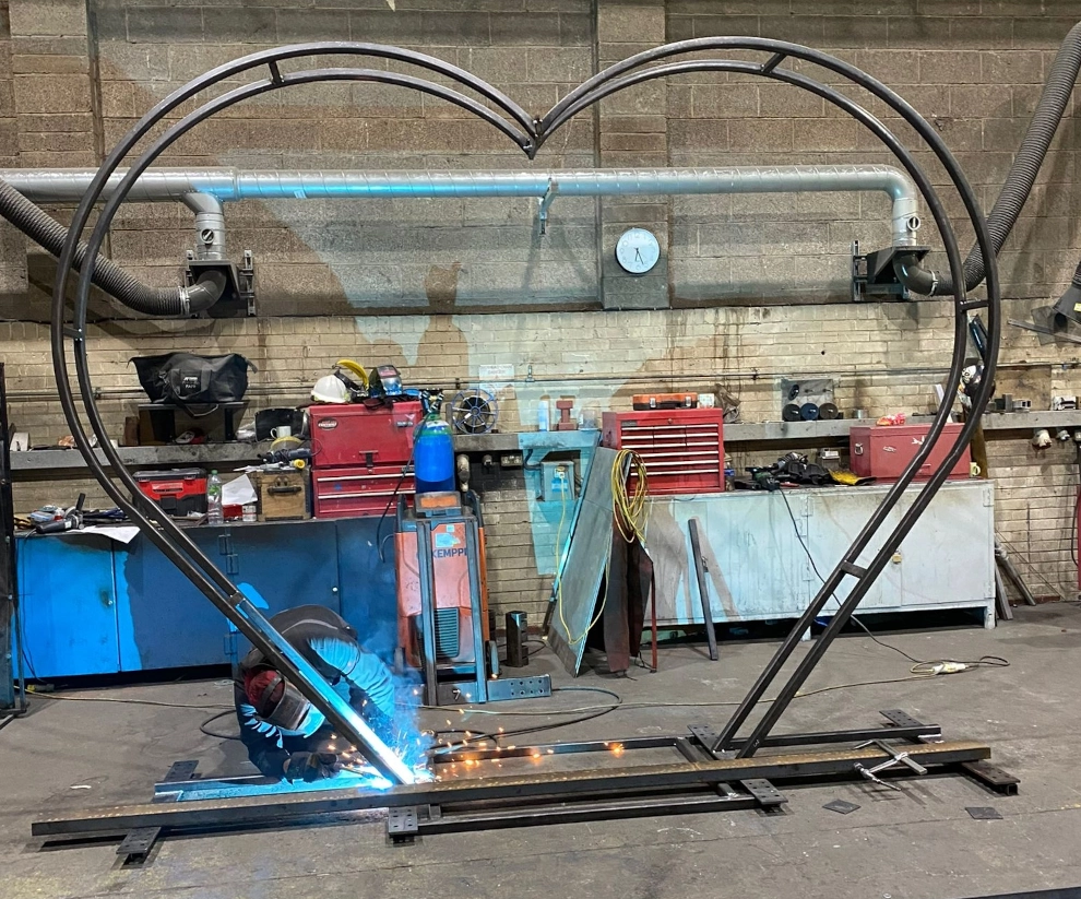 We're Lovin The Bespoke Fabrication.